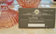 La Perle Member's Card (メンバーズカード）4月から再始動しました！